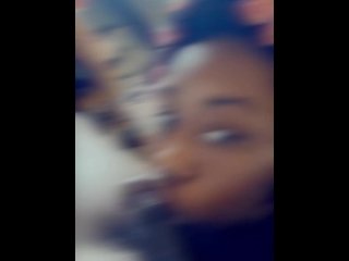 vertical video, freaky ebony, blowjob, big dick