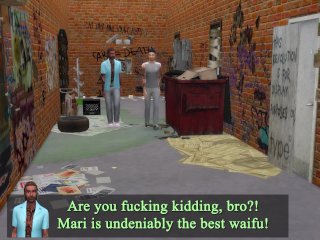 Horny Housewife Gets Humiliated By Homeless Men - Part 1 - DDSims