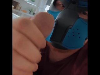 Hot Puppy plays with the boner