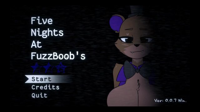 Five Nights at Fuzzboobs [ FNAF Hentai Game PornPlay ] Ep.1 Spooky furry titjob