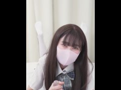 女子大生まながディルドをしごいてオナニーサポート　073