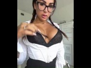 Preview 2 of Susy Gala new videos, bbc blowjob and titjob + streaptease and cosplays