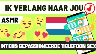 (Dutch Spoken) Phone Sex, intents passionate - ( ASMR, M4F, Joi)