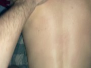 Preview 6 of Daddy fucks twink hard in big muscle ass