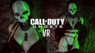 Llamada al deber. Ghost me interrogó de una manera especial. VR - MollyRedWolf