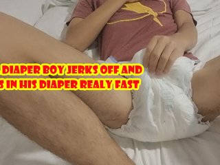 diaper, latina, verified amateurs, diaper boy