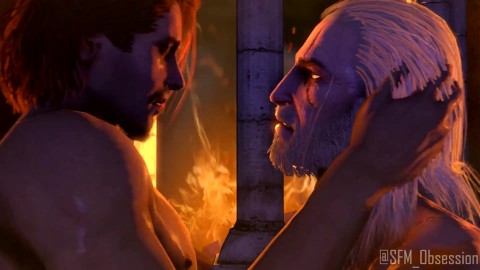 Animated Short: Geralt and Dandelion at Kaer Morhen