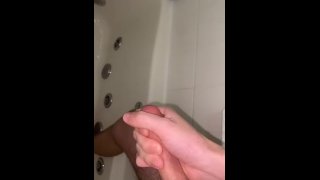 Teen shower cum