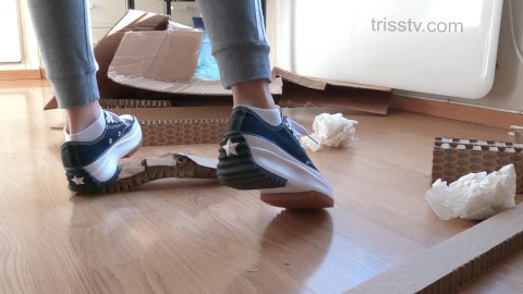 Sneakers Crushing Carton Boxes 2023 | PART 02