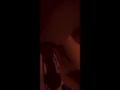 husband goes to the motel with his wife and invites the app driver to join the party,
