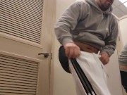 Preview 3 of Chubby guy cumming in fitting room