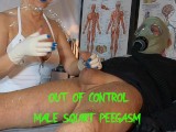 How to Male squirt from deep urethra bladder sounding out of control peegasm