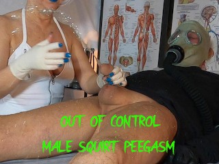 How to Male Squirt from Deep Urethra Bladder Sounding out of Control Peegasm