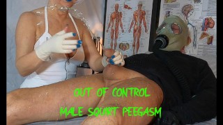 How to Male squirt from deep urethra bladder sounding out of control peegasm