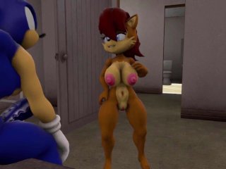 Sally and Sonic