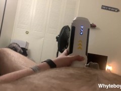 Fuck machine stroker from @Dora_toy_ milks my balls untill I BURST!!!!