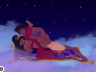 aladin, hentai, ass fuck, princess jasmine