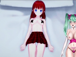 Vtuber & Voice Actor Mystic Gets Vibrated While Making Koikatsu Animations (Fansly Stream Clip)