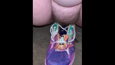 Pissing in a shoe