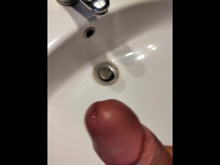 Most Watched Video on my Onlyfans i Masturbate in Bathroom Hard till i Cum