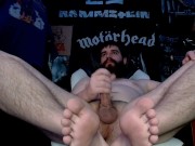 Preview 3 of Jacking Off and Showing Soles and Toes