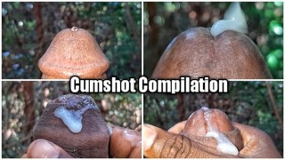 Extreme close-up cumshot compilatie, veel sperma (volledige video beschikbaar op Of)