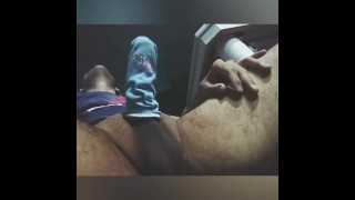 YOUNG MAN WITH COVER SOCKS ON HIS DICK (COMPILATION WITH LIGHT FILTER) 🧦