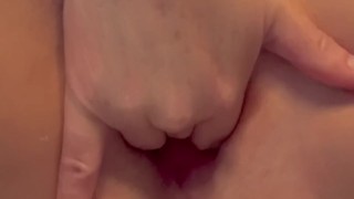 Close-up masturbatie (volledige video op OF/Fansly/Manyvids)