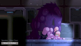 Zetria [PornPlay Hentai sex game] Привозавр Laboratory with Furry monsters part 8