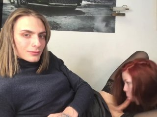 Arrogant Femboy Mi Chokes his gf Vilu's Throat