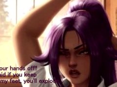 [Hentai JOI] Your mistress learns you a new fetish ! Yoruichi Shihouin.