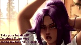 [Hentai JOI] Your mistress learns you a new fetish ! Yoruichi Shihouin.
