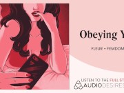 Preview 4 of Be a good girl for your mistress [phone sex audio]