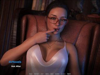 brunette big ass, game walkthrough, adult visual novel, big boobs