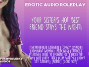 Preview 1 of ASMR - Your stepsister's hot, tattooed best friend stays the night!