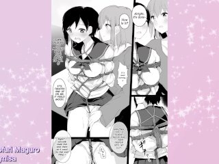 joi, lesbian, squirt, manga