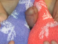 Used fuzzy socks