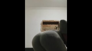 Hairy BBC Cum in Pubes at AirBNB