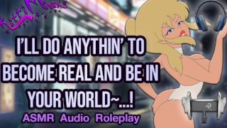 ASMR - ¡Vuelves real que Holli del mundo genial (con sexo)! Hentai Anime Juego de roles de audio erótico