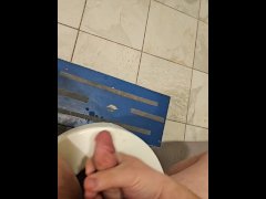 POV Toilet Jerking