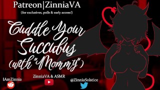 SFW ASMR/RP - Cuddle Your Succubus (w/"Mommys ») [(T)F4A][Succubus GF][Magic][Différence de taille]