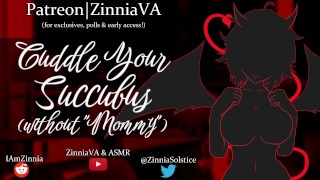 SFW ASMR/RP - Cuddle Your Succubus (no « Mommys ») [(T)F4][Succubus GF][Magic][Size Difference]