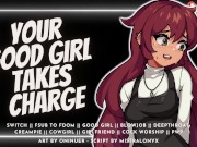 Preview 2 of Your Girlfriend Sucks & Fucks You While You Game  Audio Roleplay for Men