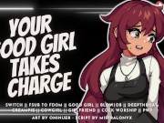 Preview 4 of Your Girlfriend Sucks & Fucks You While You Game  Audio Roleplay for Men