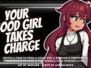 Preview 5 of Your Girlfriend Sucks & Fucks You While You Game  Audio Roleplay for Men