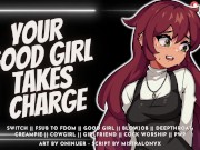 Preview 6 of Your Girlfriend Sucks & Fucks You While You Game  Audio Roleplay for Men