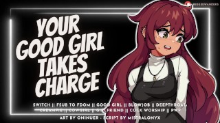 Your Girlfriend Sucks & Fucks You While You Game  Audio Roleplay for Men