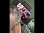 Preview 3 of Cum in my mouth shy blonde likes swallowing amateur homemade video
