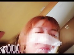 浴衣の変態嫁に、よだれダラダラフェラをされ我慢できずに可愛い顔に顔射する - Screenshot 16 of 16 - Japanese
