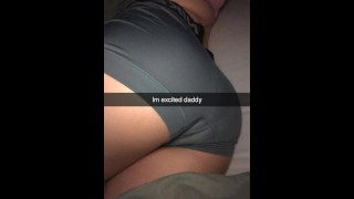 Teen snaps next to best friend Snapchat
